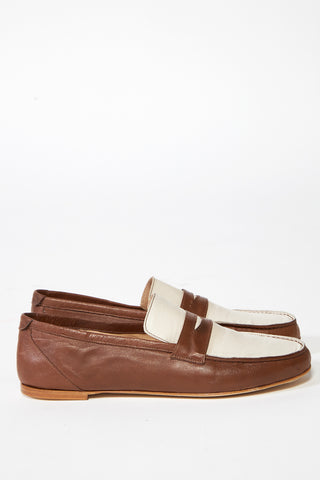 JAMIE HALLER Two Tone Loafer