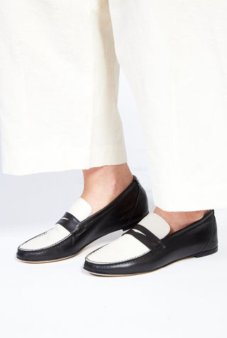 JAMIE HALLER Two Tone Loafer