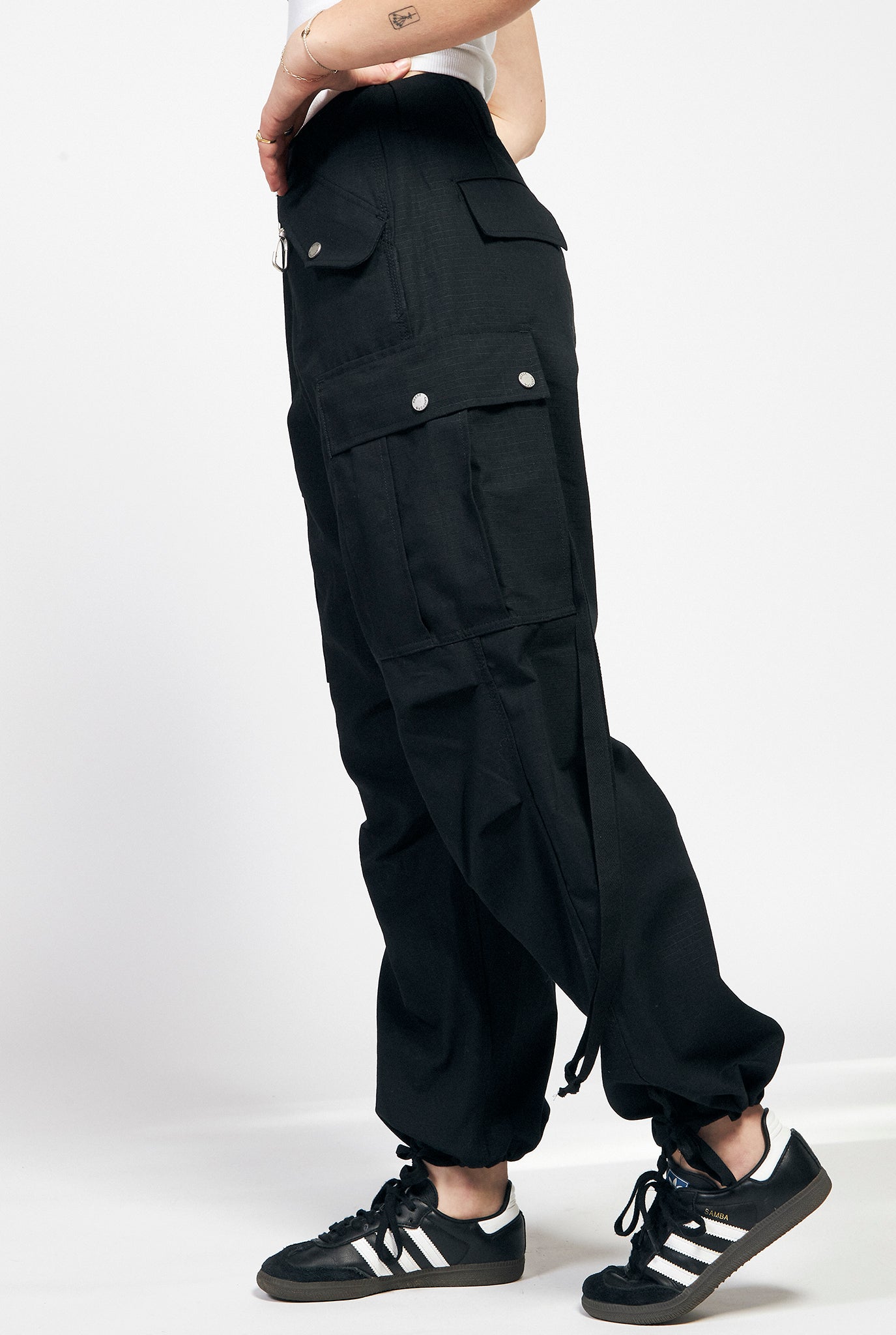 Ripstop Cargo Pant in Black – Gemini