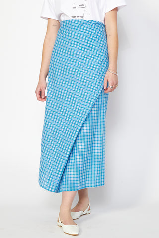 6397 Draped Wrap Skirt
