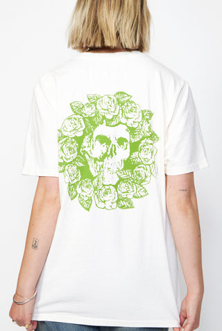 ONE OF THESE DAYS Wreath of Roses Tee