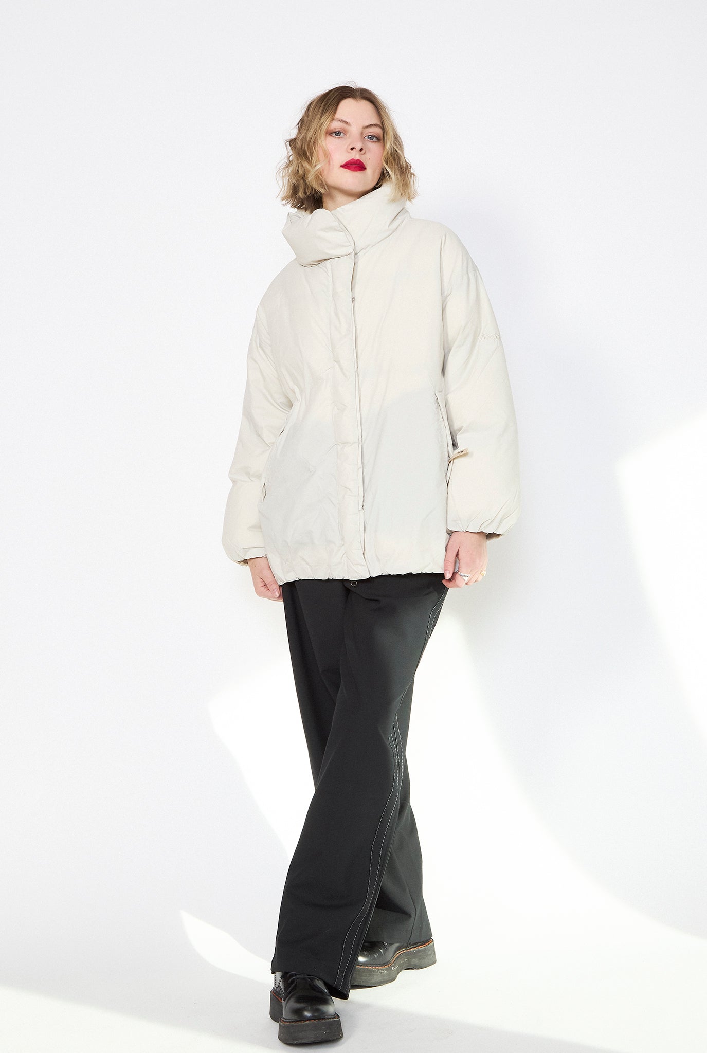 NANGA Stand Collar Down Jacket