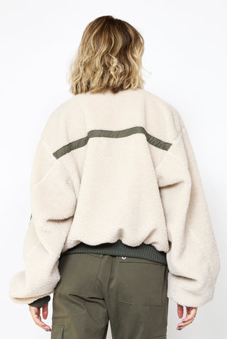 REESE COOPER Bomber Sherpa Fleece Jacket