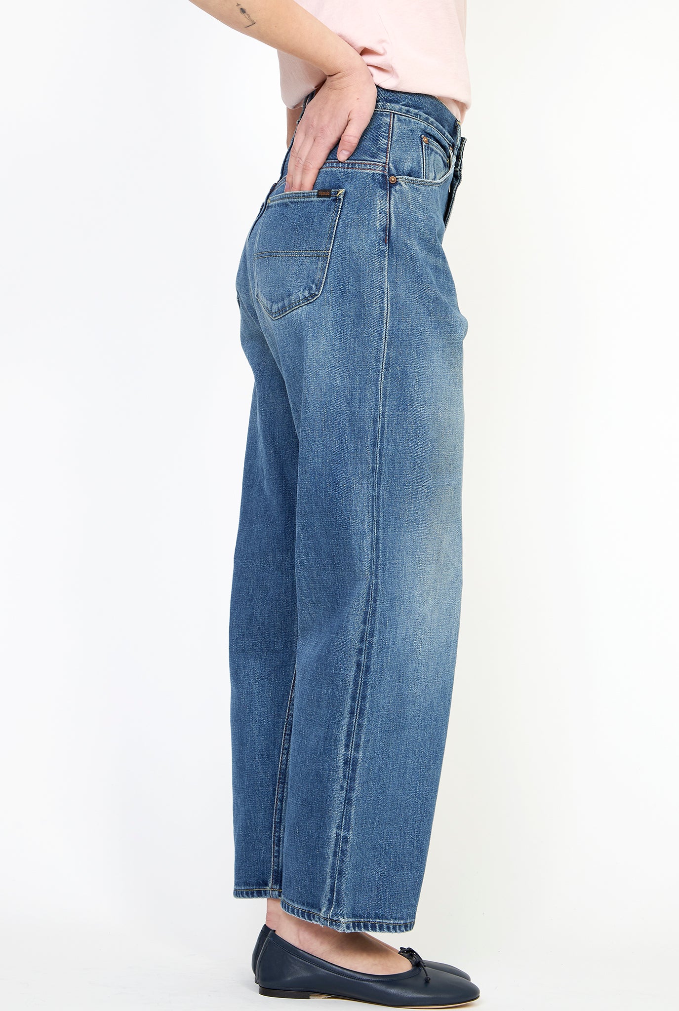 CHIMALA Selvedge Denim Ranch Pants