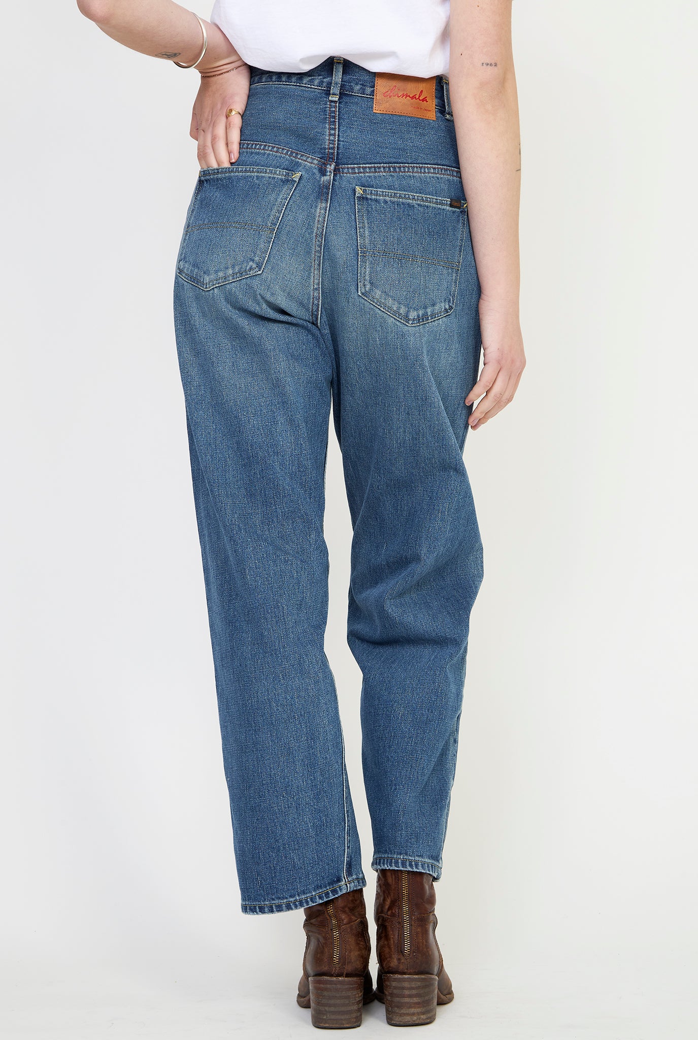 CHIMALA Selvedge Denim Ranch Pants