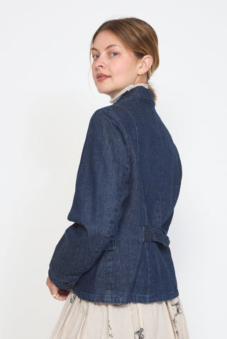 PAS DE CALAIS Natural Denim Tailored Jacket