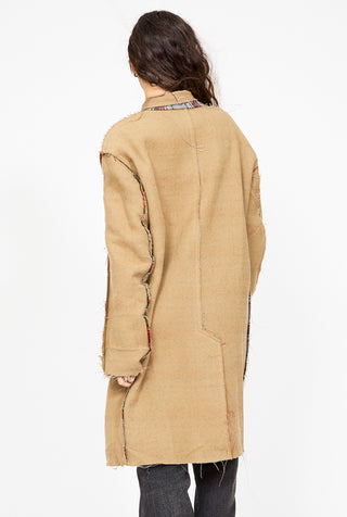 R13 Reversible Raw Cut Coat
