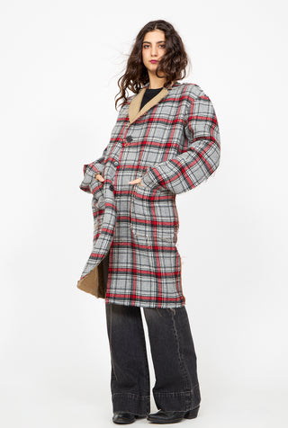 R13 Reversible Raw Cut Coat