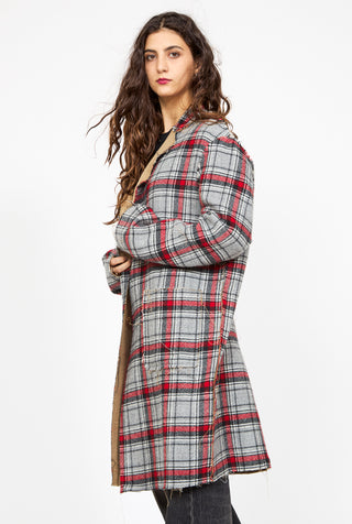 R13 Reversible Raw Cut Coat