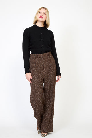 AURALEE Homespun Tweed Slacks