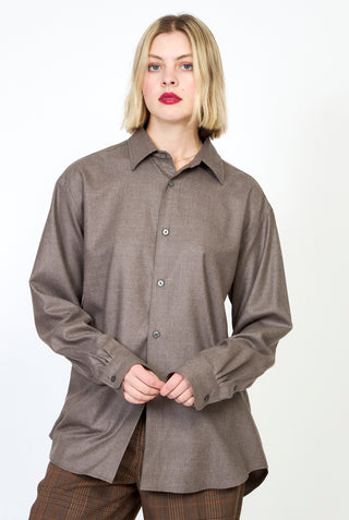 AURALEE Super Light Wool Shirt