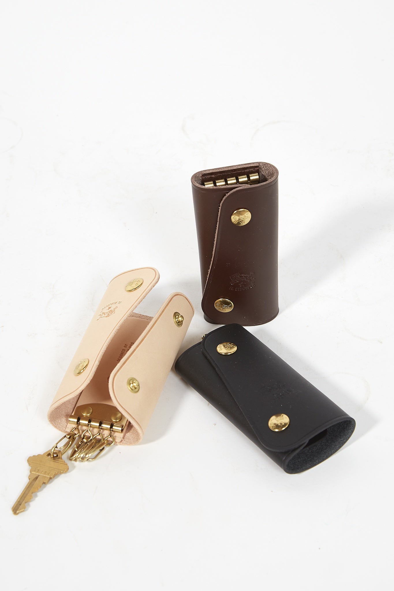 IL BISONTE Leather Key Holder – Habits Jackson Hole