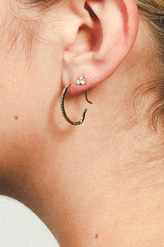 HIROTAKA Gossamer Diamond Earrings