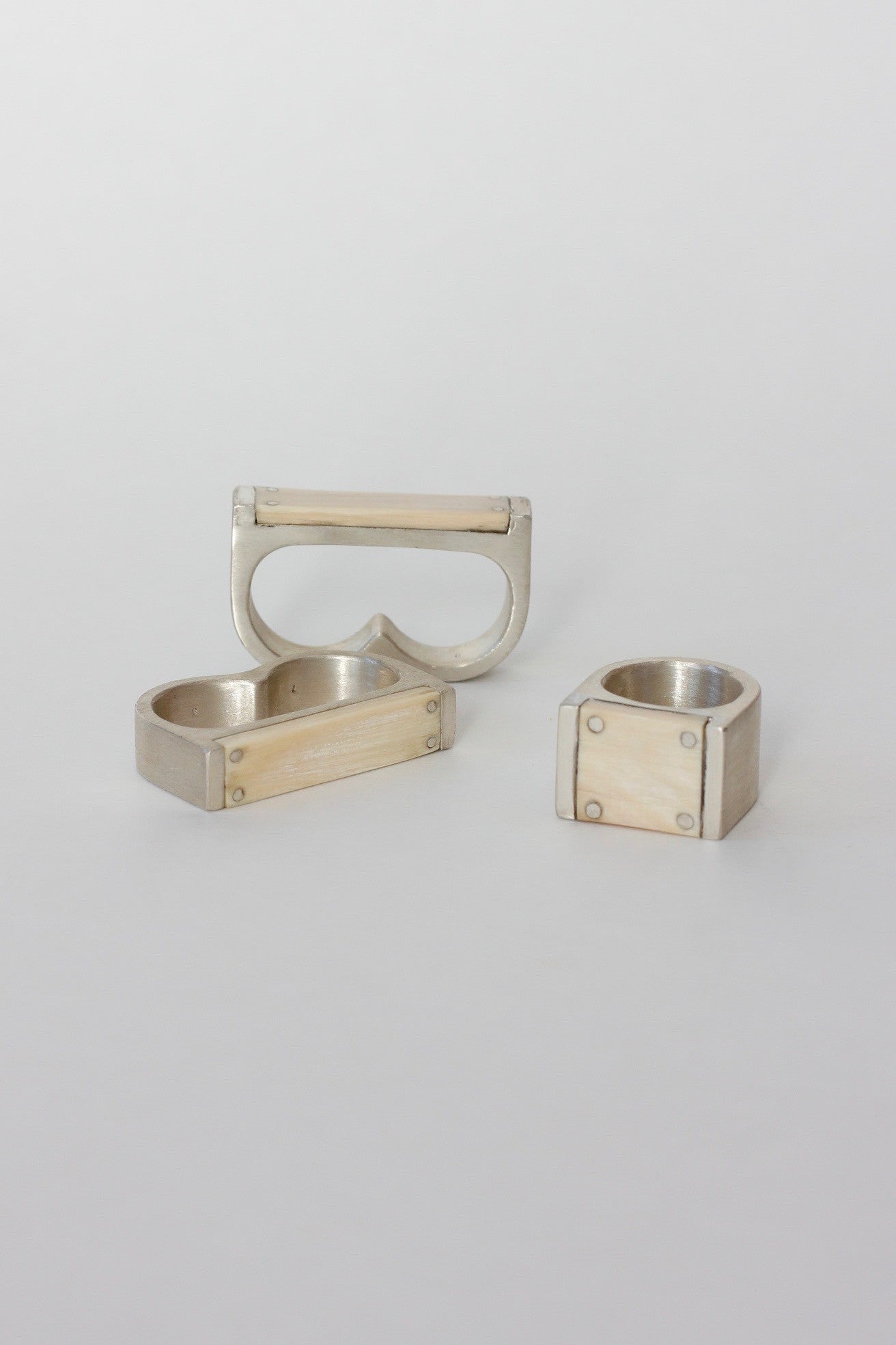 PARTS OF FOUR Double Plate RIng 9mm - Habits Jackson Hole